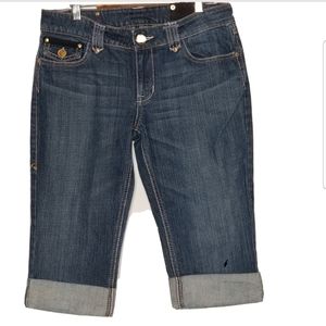 Red By Marc Ecko Blue Denim Bermuda Shorts Sz 29 "